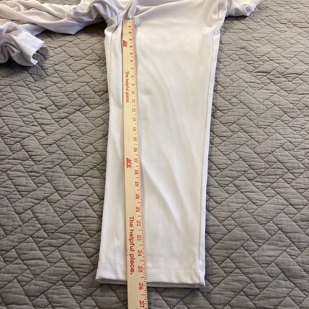 Chico's Easywear White Sweat pants Sz 3 - Picture 11 of 14